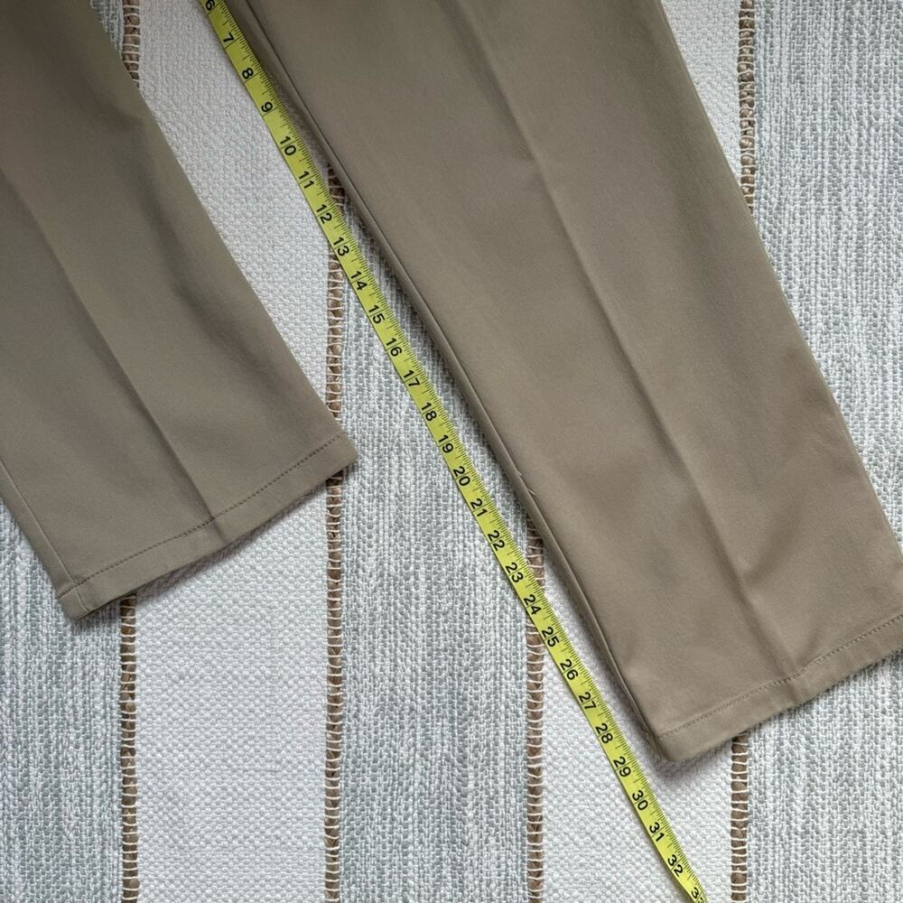 St John’s Bay Tan Classic Fit Pleat Front Easy Care Straight Leg Men’s 34 x 29 - Picture 7 of 11